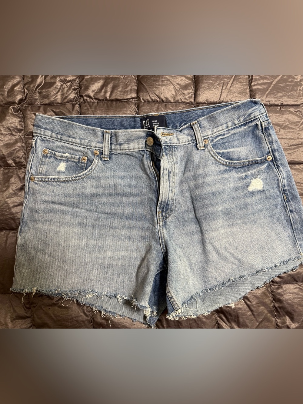Gap Factory Stride Cutoffs
